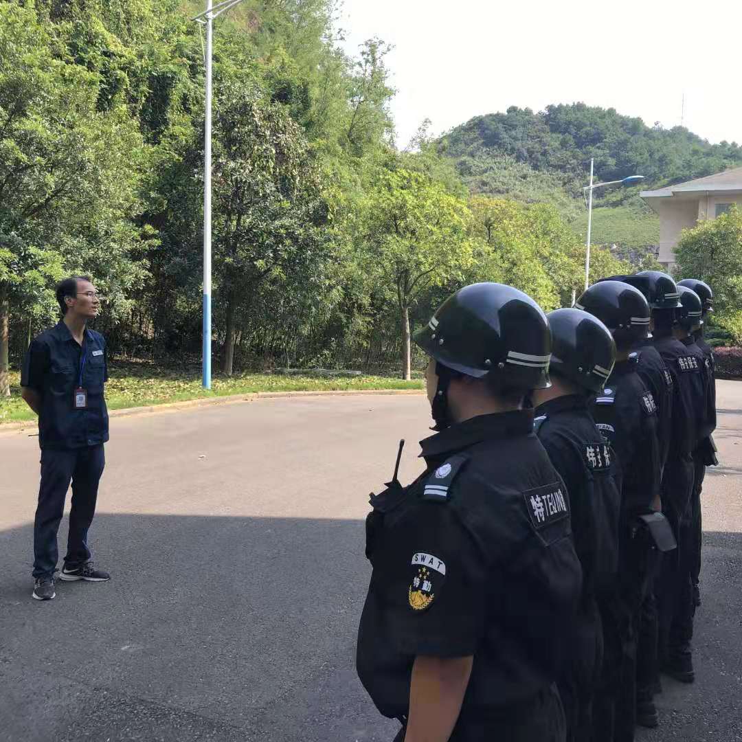 宁波市伟安保安服务有限公司开展反恐演练活动