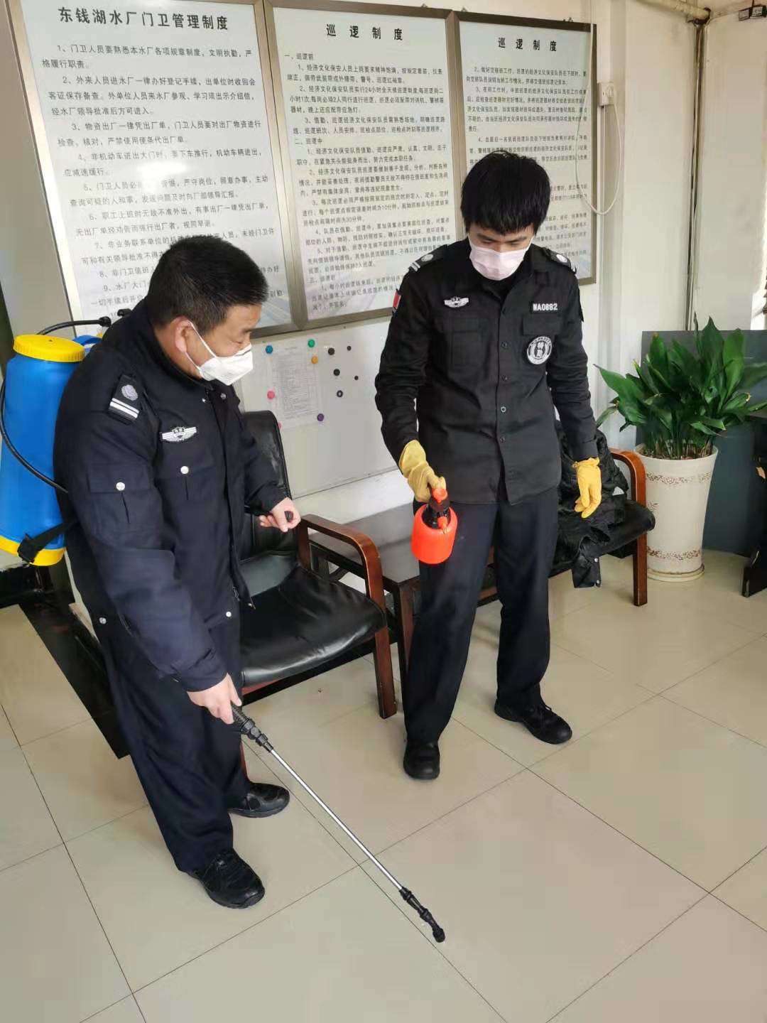 抗击新型冠状病毒疫情——宁波市伟安保安服务有限公司在行动
